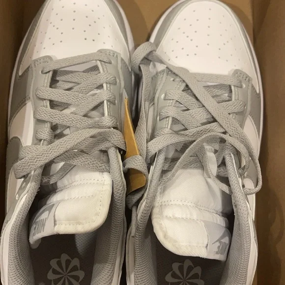 Nike Kids' Sneakers in Gray and White - Picture 5 of 7